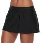 Women's Zeroxposur Solid Skirtini Bottoms, Size: 16, Liquorice