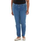 Plus Size Lee Easy Fit Straight-leg Jeans, Women's, Size: 25 - Regular, Blue