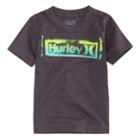 Toddler Boy Hurley One & Only Roller Graphic Tee, Size: 2t, Grey (charcoal)