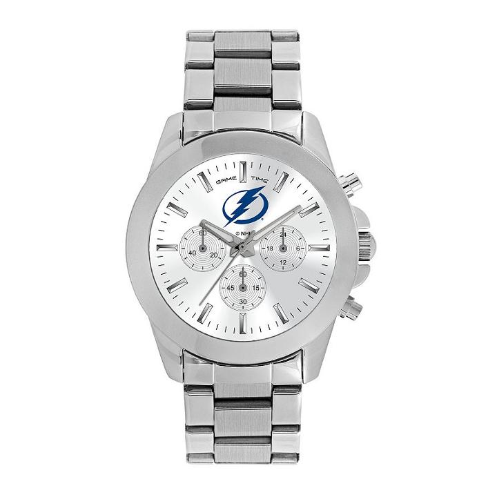 Women's Game Time Tampa Bay Lightning Knockout Watch, Silver