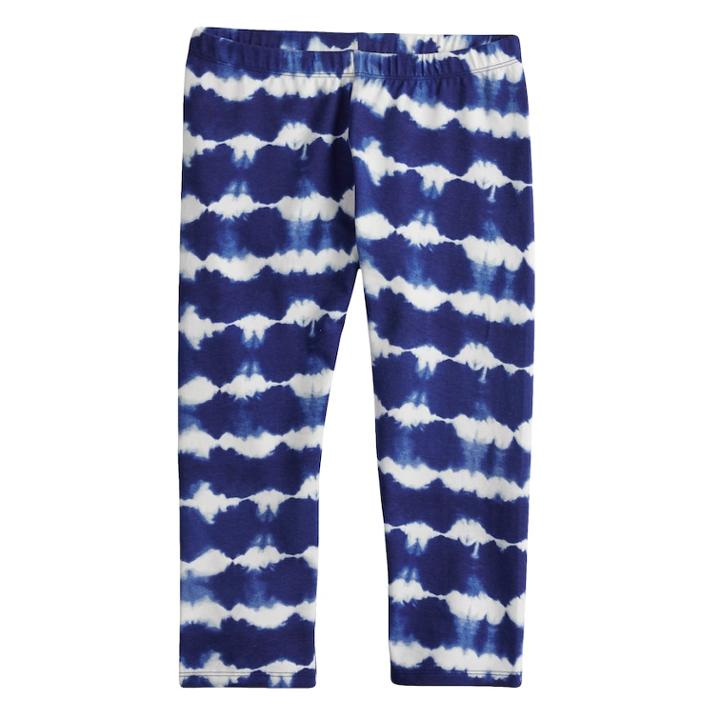 Girls 7-16 So&reg; Core Capri Leggings, Size: 10, Blue