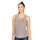 Women's Colosseum Calico Open Back Tank, Size: Xl, Grey