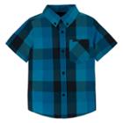 Boys 4-7 Hurley Woven Plaid Button-down Shirt, Boy's, Size: 4, Brt Blue