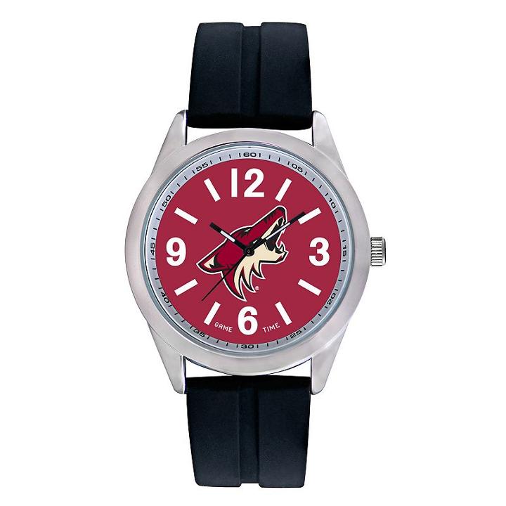 Men's Game Time Arizona Coyotes Varsity Watch, Black