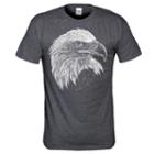 Men's Lost Creek Scratch Eagle Tee, Size: Xl, Dark Grey