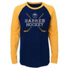 Boys 4-18 Buffalo Sabres Hockey Sticks Tee, Size: 8-10, Blue (navy)