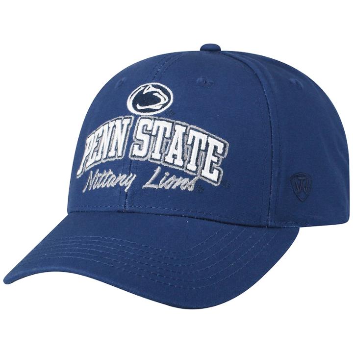 Adult Top Of The World Penn State Nittany Lions Advisor Adjustable Cap, Men's, Blue (navy)