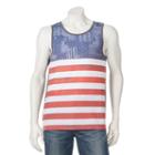 Men's Urban Pipeline&reg; Print Knit Tank, Size: Large, Red