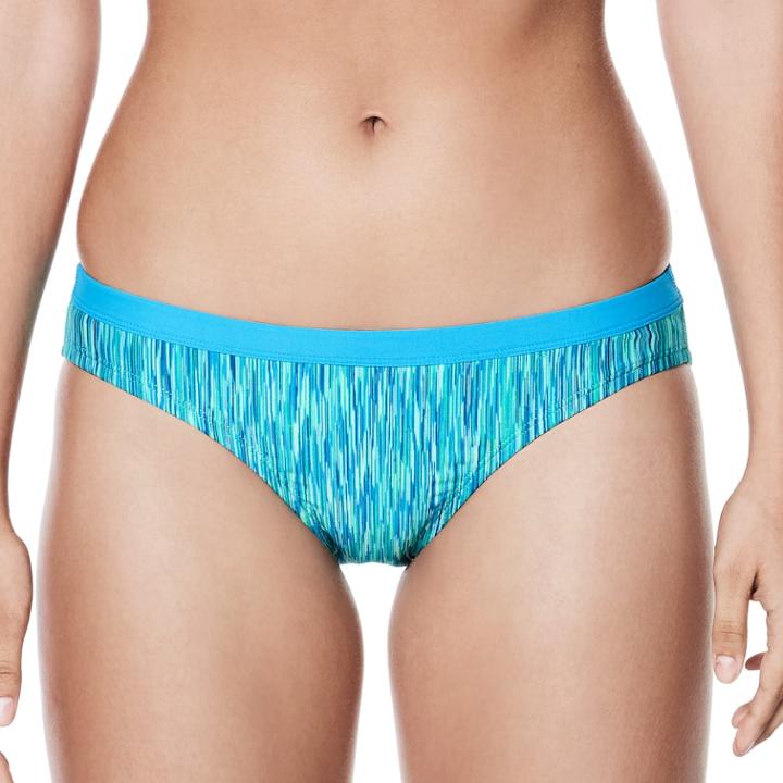 Women's Nike Performance Sport Space-dye Bikini Bottoms, Size: Small, Green