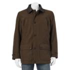 Men's Chaps Flannel-lined Barn Coat, Size: Large, Brown