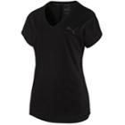 Women's Puma Elevated Sporty Tee, Size: Small, Black
