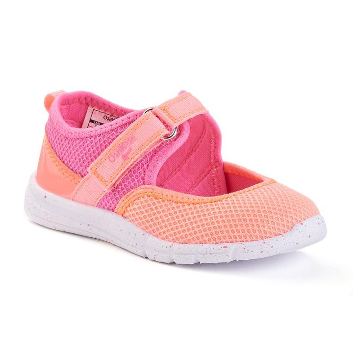 Oshkosh B'gosh&reg; Zamari Toddler Girls' Sneakers, Girl's, Size: 7 T, Dark Pink