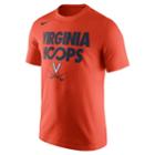 Men's Nike Virginia Cavaliers Basketball Tee, Size: Medium, Orange