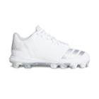 Adidas Icon Md Boys' Baseball Cleats, Size: 1, White
