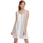 Juniors' Mudd&reg; Back Crisscross Dress, Teens, Size: Small, White