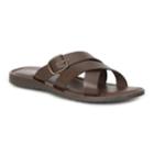 Gbx Siano Men's Sandals, Size: Medium (9.5), Dark Brown