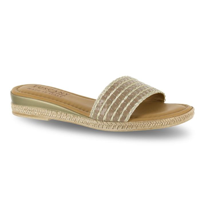 Tuscany By Easy Street Vanna Women's Sandals, Size: Medium (10), Natural
