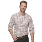 Men's Croft & Barrow&reg; True Comfort Classic-fit Stretch Button-down Shirt, Size: Xl, White Oth