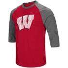 Men's Campus Heritage Wisconsin Badgers Moops Tee, Size: Xl, Dark Red