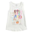 Girls 7-16 & Plus Size So&reg; Graphic Tank, Size: 16 1/2, White