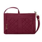 Travelon Anti-theft Signature Quilted Slim Bag, Women's, Red