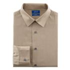 Men's Apt. 9&reg; Slim-fit Easy-care Dress Shirts, Size: 17.5-32/33, Med Beige