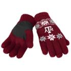 Adult Forever Collectibles Texas A & M Aggies Lodge Gloves, Multicolor