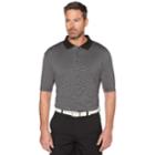 Men's Grand Slam Off Course Championship Striped Golf Polo, Size: Medium, Oxford