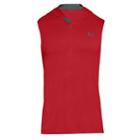 Men's Under Armour Ua Tech Sleeveless Hoodie, Size: Large, Red