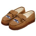 Men's Forever Collectibles Seattle Seahawks Moccasin Slippers, Size: Large, Multicolor