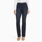 Women's Gloria Vanderbilt Willow Straight-leg Jeans, Size: 14 Avg/reg, Med Blue