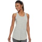 Women's Tek Gear&reg; Jersey Racerback Tank, Size: Xl, Light Grey