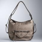 Simply Vera Vera Wang Parlin Hobo, Women's, Med Brown