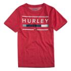 Boys 8-20 Hurley Jockey Tee, Size: Medium, Dark Red