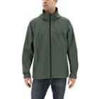Men's Adidas Wandertag Climaproof Hooded Rain Jacket, Size: Xxl, Med Green
