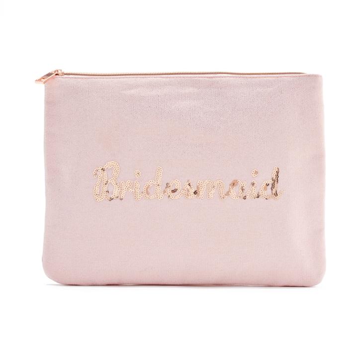Shiny Pouch, Women's, Blush