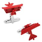 Airplane Cuff Links, Men's, Red