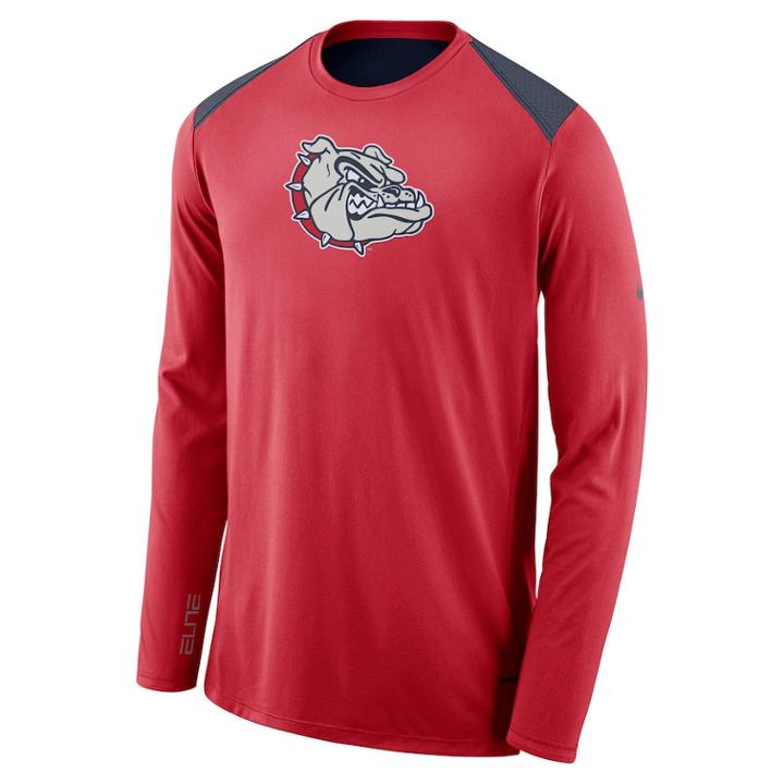 Men's Nike Gonzaga Bulldogs Shooter Tee, Size: Large, Zag Red