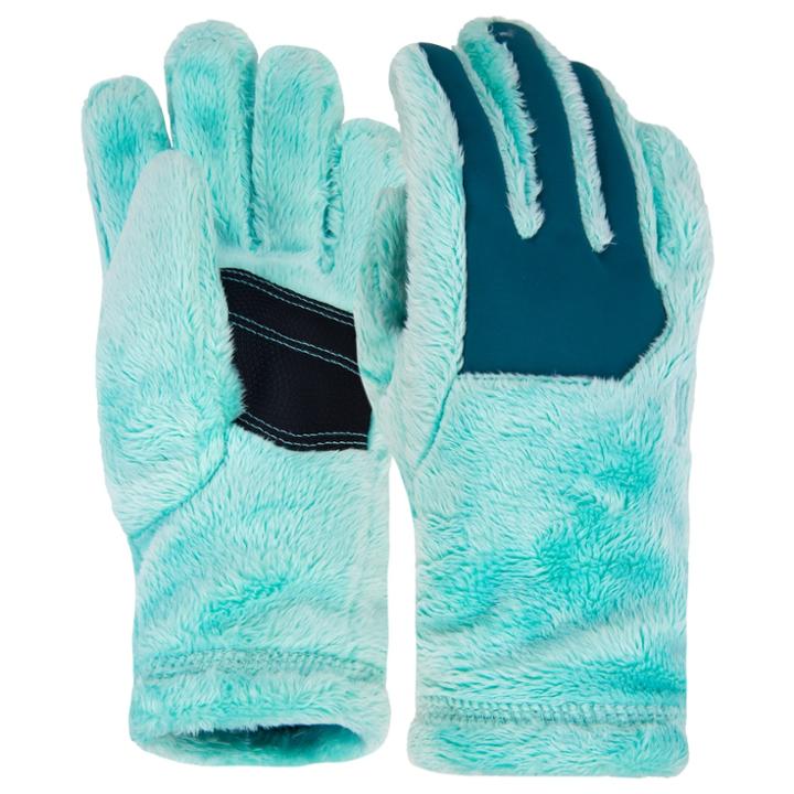 Girls 7-16 Igloos Soft Fleece Gloves, Turquoise/blue (turq/aqua)