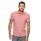 Men's Marc Anthony Slim-fit Essential Pique Polo, Size: Small, Brt Red