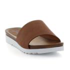 Seven7 Pearl Women's Slide Sandals, Girl's, Size: 9, Med Brown