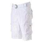 Men's Xray Belted Cargo Shorts, Size: 40, White