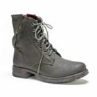 Muk Luks Jessica Women's Ankle Boots, Girl's, Size: 6, Grey