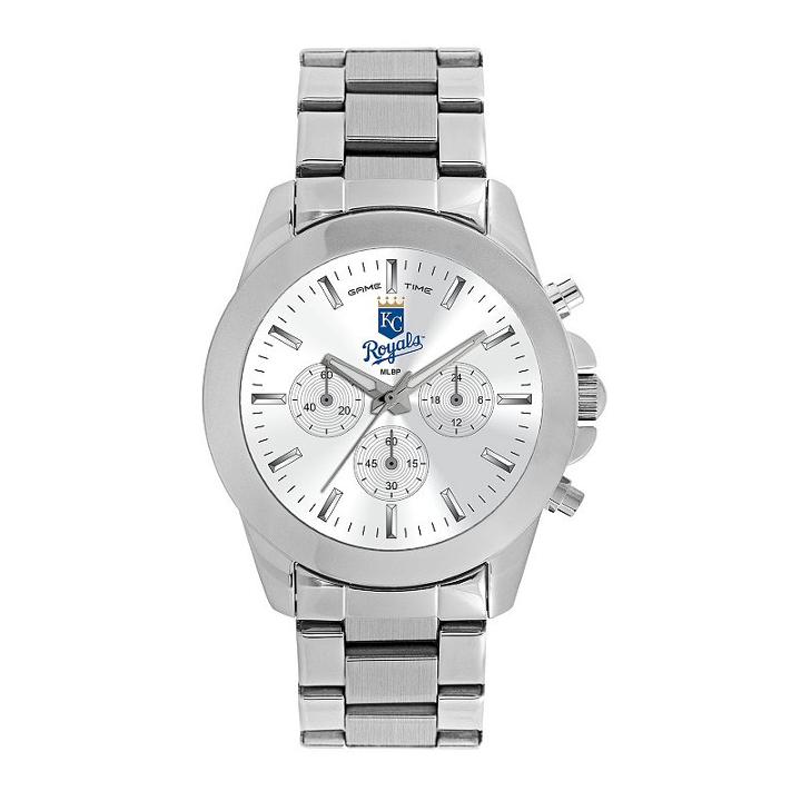 Women's Game Time Kansas City Royals Knockout Watch, Silver
