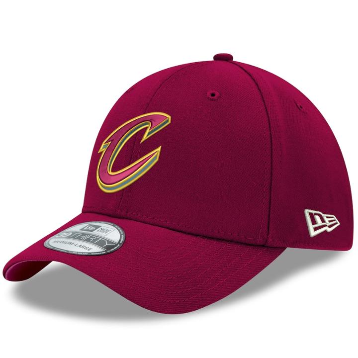 Adult New Era Cleveland Cavaliers 39thirty Flex-fit Cap, Men's, Size: Medium/large, Multicolor