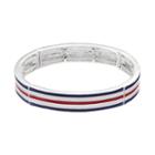 Napier Striped Stretch Bangle Bracelet, Women's, Multicolor