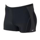 Men's Nike Square Leg Swim Trunks, Size: 34, Black