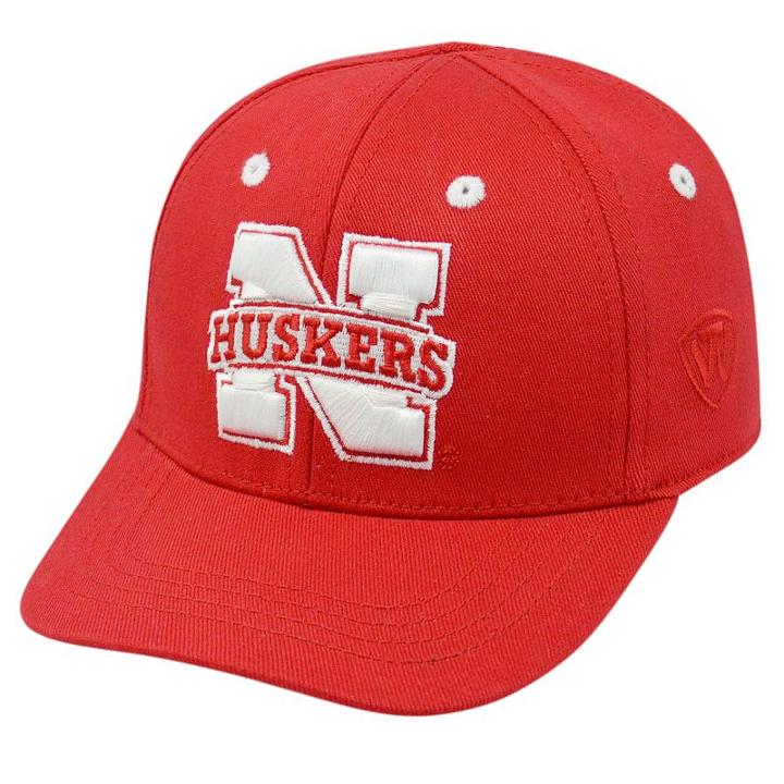 Infant Top Of The World Nebraska Cornhuskers Cub One-fit Cap, Men's, Med Red