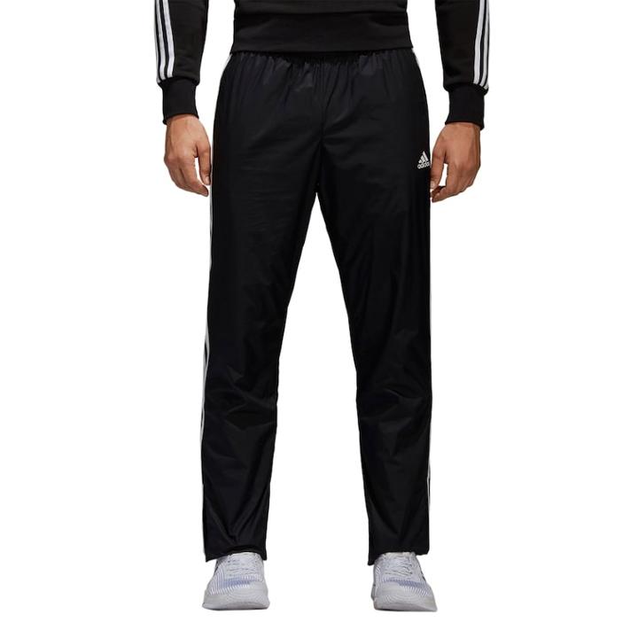 Men's Adidas Essential Triple-striped Pants, Size: Small, Black