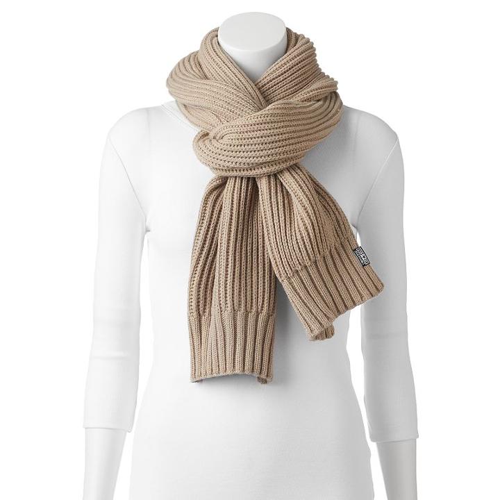 Women's Converse Oversized Oblong Scarf, Brown